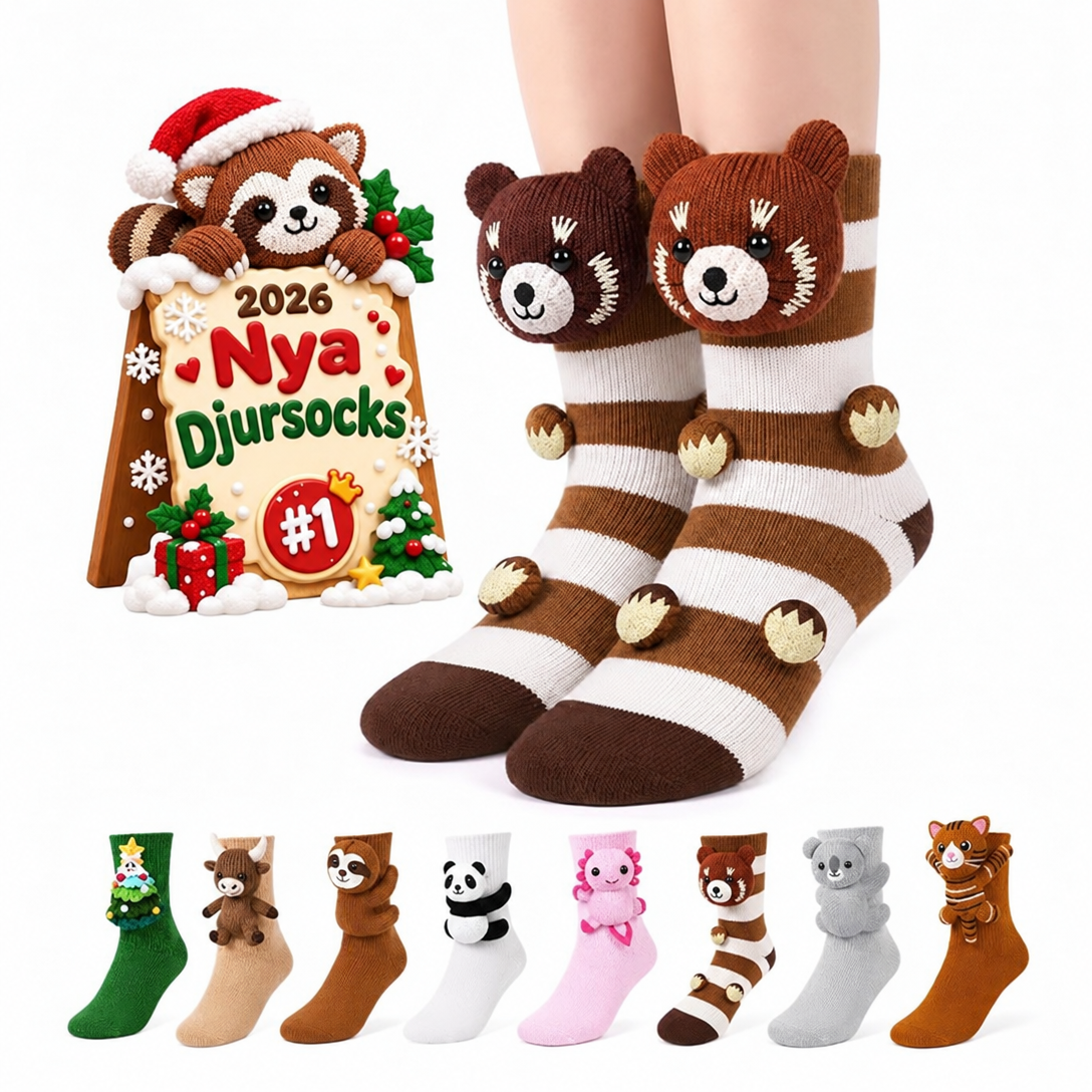 Djursocks™ – Mysiga Djurstrumpor