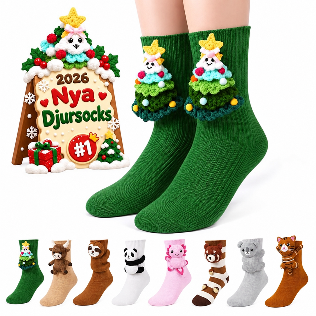 Djursocks™ – Mysiga Djurstrumpor