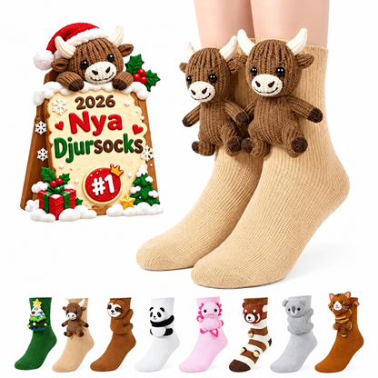 Djursocks™ – Mysiga Djurstrumpor