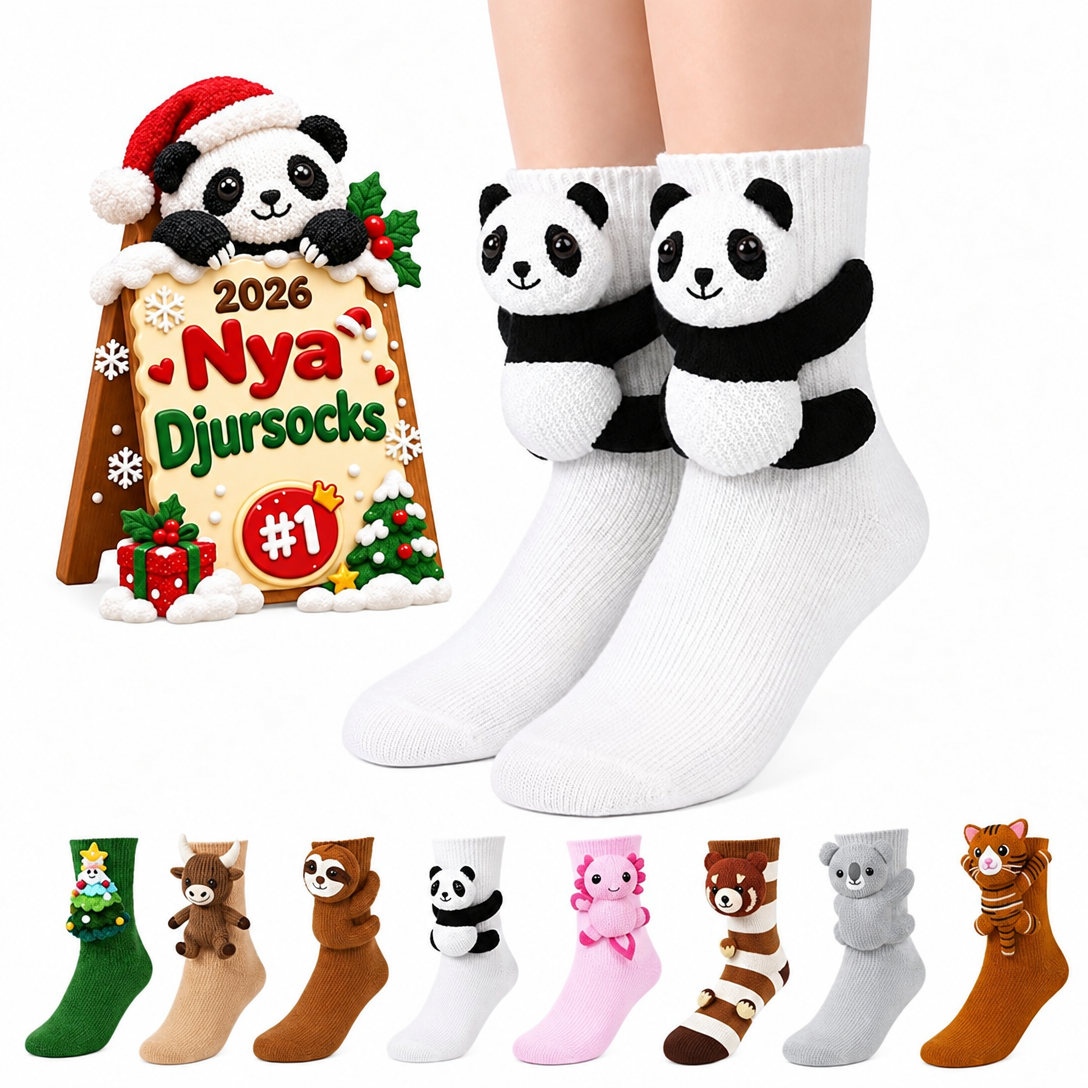 Djursocks™ – Mysiga Djurstrumpor