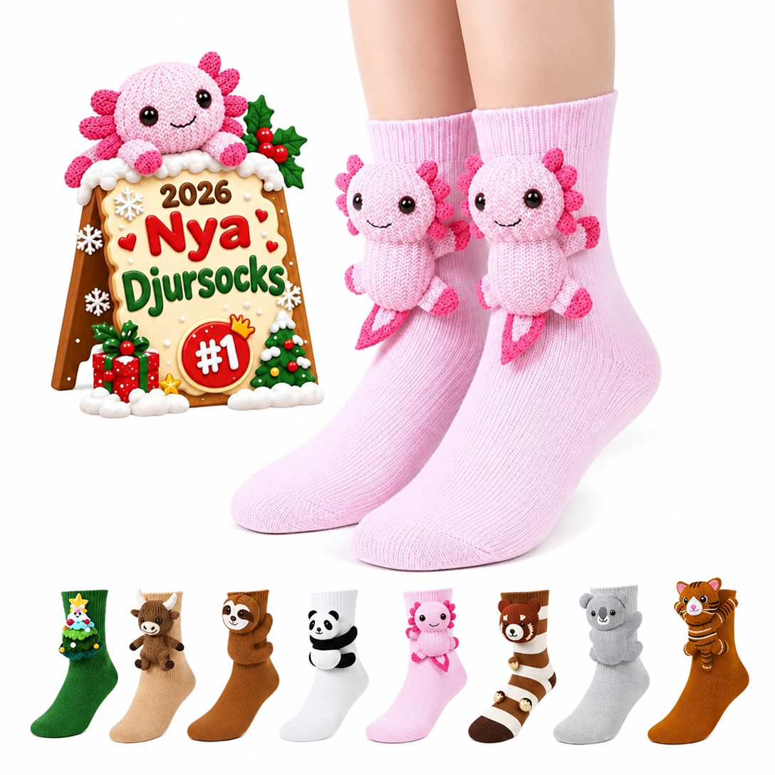 Djursocks™ – Mysiga Djurstrumpor