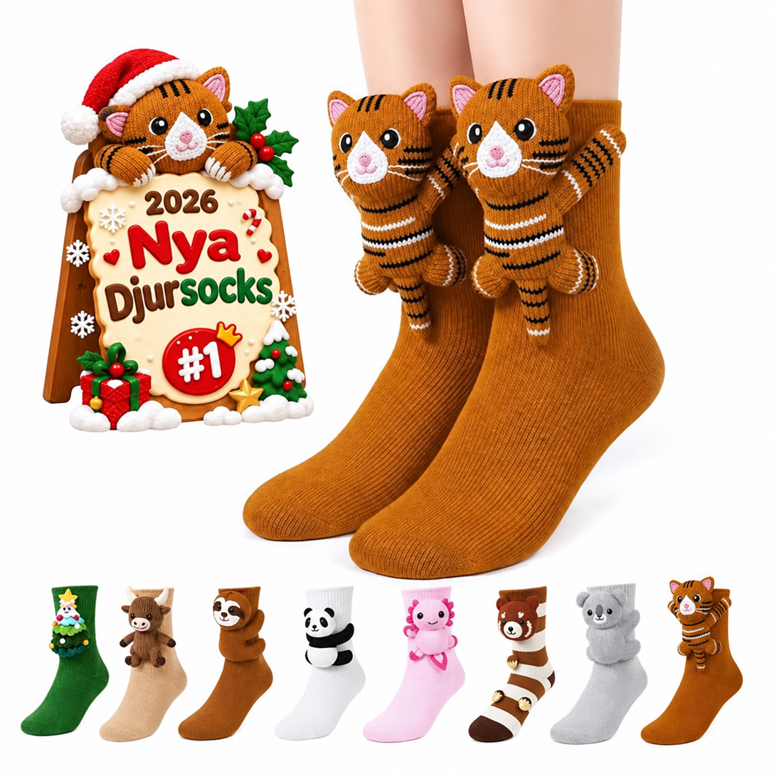 Djursocks™ – Mysiga Djurstrumpor