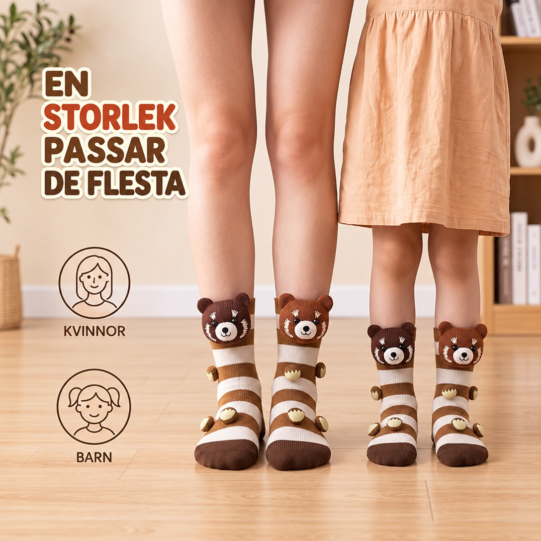 Djursocks™ – Mysiga Djurstrumpor